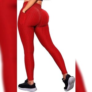 Tik Tok Leggings w/ pockets Highwaist Yoga Pants